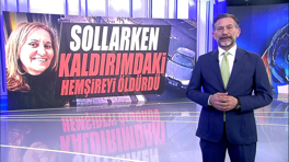 Sollarken kaldırımdaki hemşireyi öldürdü!