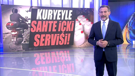 Kuryeyle sahte içki servisi!