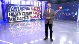 Yıllık enflasyon %47,09'a geriledi!