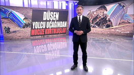 Düşen yolcu uçağından mucize kurtuluşlar!