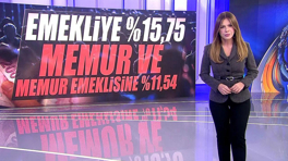 Emekliye %15,75 memur ve memur emeklisine %11,54!