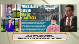 Ferdi Tayfur'un avukatından çarpıcı "Miras" açıklamaları!