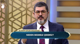 Neden besmele çekeriz?