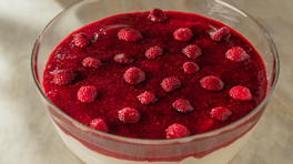 Frambuazlı Pişmeyen Cheesecake