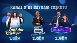 Kanal D ekranında bayram coşkusu!