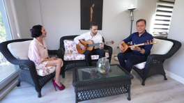 Orhan Hakalmaz'dan oğlu Sinan'la müzik şöleni!