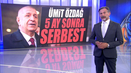 Ümit Özdağ 5 ay sonra serbest!