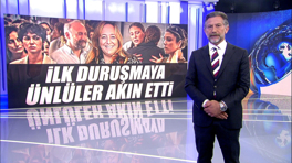 İlk duruşmaya ünlüler akın etti!