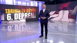 Tarihin en büyük 6. depremi