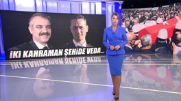 İki kahraman şehide veda!