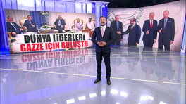 Dünya liderleri Gazze için buluştu!