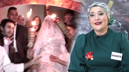 Hanife'nin "Emanet" gelinliği olay oldu!