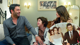 Küçük Cihan'dan evlilik yıldönümü sürprizi!