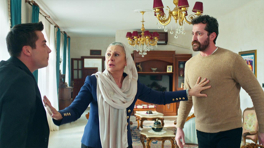 Boran yıktı geçti!