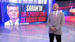 Saran'ın testi pozitif çıktı, 23 gözaltı daha!