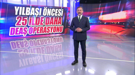 Yılbaşı öncesi 25 ilde daha DEAŞ operasyonu