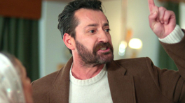 Boran çiftlik evini bastı!