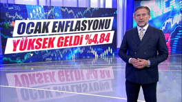 Ocak enflasyonu yüksek geldi: %4,84