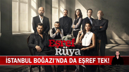 İstanbul Boğazı'nda da Eşref Tek!