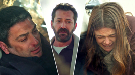 Cihan yanan arabada sıkıştı!