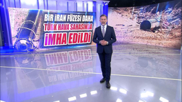 Bir İran füzesi daha Türk hava sahasında imha edildi