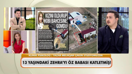 13 yaşındaki Zehra'yı öz babası katletmiş!