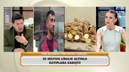 50 milyon TL'lik altınla kayıplara karıştı!