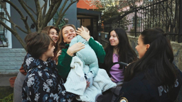 Pınar, bebeğine kavuştu!