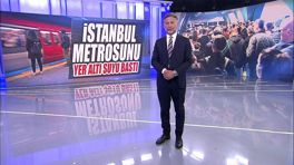 İstanbul metrosunu yer altı suyu bastı!