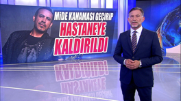 Mide kanaması geçirip hastaneye kaldırıldı