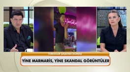 Yine Marmaris, yine skandal görüntüler