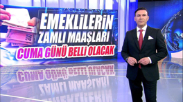 Emeklilerin zamlı maaşları cuma günü belli olacak!