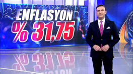 Yıllık enflasyon %31,75 oldu!
