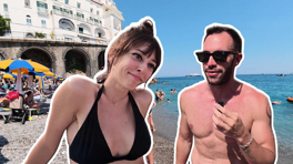 İtalya'nın sıcacık Amalfi sahilleri...