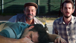 Aziz kamyonun altında kaldı!