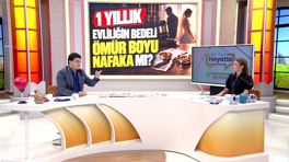 1 yıllık evliliğin bedeli ömür boyu nafaka mı?