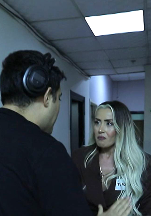 Stüdyoda kavga çıktı!