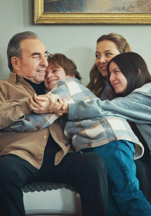 Rıza Baba, torunlarına kavuştu!