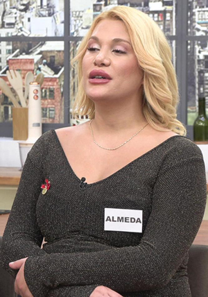 Almeda eteğindeki taşları döktü!