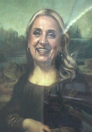 Ulviye Hanım’ın Mona Lisa tablosu!