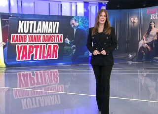 Kutlamayı Kadir Yanık dansıyla yaptılar!