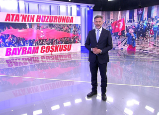 Ata'nın huzurunda bayram coşkusu!