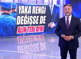 Yaka rengi değişse de alın teri aynı!