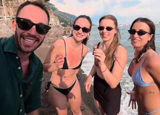Positano'nun misafirleri
