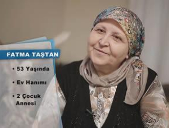 Fatma Taştan'ın teşekkür mektubu