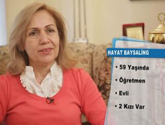 Hayat Batur Baysaling'in teşekkür mektubu