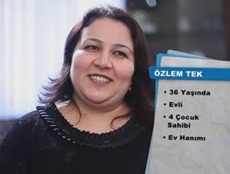 Özlem Tek'in teşekkür mektubu