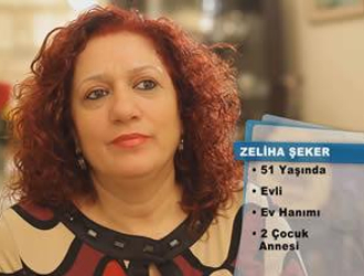 Zeliha Şeker'in teşekkür mektubu