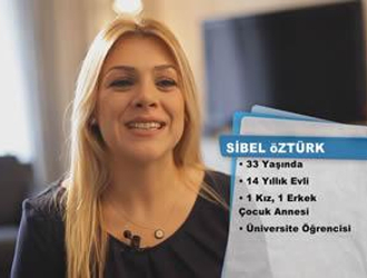 Sibel Öztürk'ün teşekkür mektubu