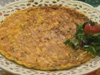 Kabaklı Dereotlu Omlet tarifi